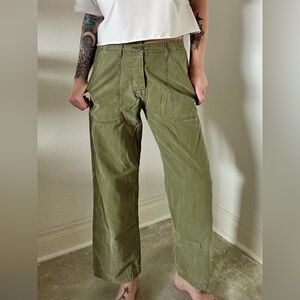 Imogene + Willie Blake Military Trouser in olive